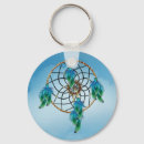 Search for dreamcatcher key rings Blue