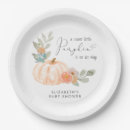 Search for pumpkin paper plates Baby shower
