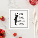 Search for funny 50th birthday napkins Golfer