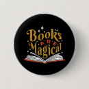 Search for vintage magic badges Book lover