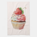 Search for cupcakes tea towels Strawberry