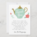 Search for tea party thank you cards Flower