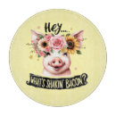 Search for pig chopping boards Bacon