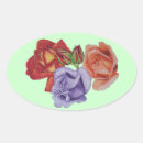 Search for rose oval stickers Red roses