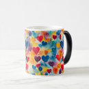 Search for love background mugs Hearts