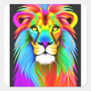 Search for multi color stickers Psychedelic