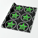 Search for pentagram wrapping paper Pagan
