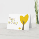 Search for tree cartoon postcards Yellow