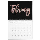 Search for rose gold calendars Pink