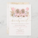 Search for twin girl shower invitations We can bearly wait