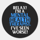 Search for mental health therapist stickers Psychology
