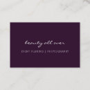 Search for minimal business cards Hairdresser