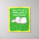 Search for sheep canvas prints Woolly