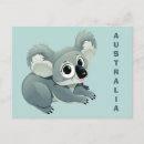 Search for cute koala postcards Illustration