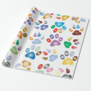 Search for rainbow paws wrapping paper Dog