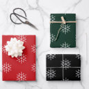 Search for black white christmas snowflakes wrapping paper Scandinavian