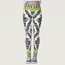 Search for green white stripe pattern leggings Cute