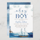 Search for boat baby shower invitations Nautical
