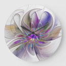 Search for blue and yellow clocks For her