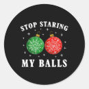 Search for stop staring stickers Reindeer