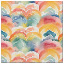 Search for rainbow watercolor fabric Pride