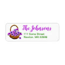 Search for basket return address labels Flower