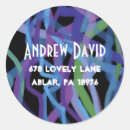 Search for watercolor bat mitzvah stickers Purple