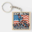 Search for polite key rings Red white blue