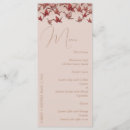 Search for red and gold wedding menus Minimalist