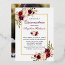 Search for red rose quinceanera invitations Elegant