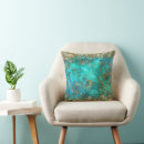 Search for turquoise and gold glitter cushions Teal