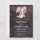 Search for western boots bridal shower invitations Cowboy