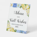 Search for advice and well wishes signs Bridal shower