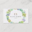 Search for succulent business cards Florist
