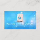 Search for washing laundry business cards Housekeeping