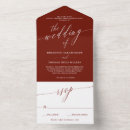 Search for maroon and white invitations Simple