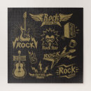 Search for rock music puzzles Guitar