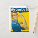 Search for feminism postcards Rosie