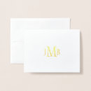 Search for for him note cards Monogrammed