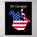 Search for canada map posters America