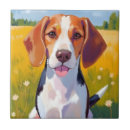Search for beagle tiles Watercolor
