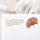 Search for ginkgo return address labels Minimalist