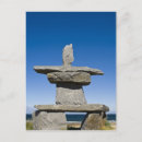 Search for inukshuks postcards Michael defreitas