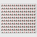 Search for schnauzer christmas wrapping paper Santa