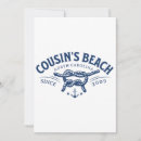 Search for cousin invitations Beach