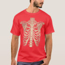 Search for skeleton rib cage tshirts Birthday