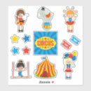 Search for elephant circus stickers Girl