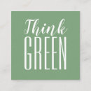 Search for environment business cards Simple