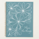Search for flower planners Blue