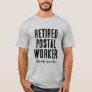 Search for retired postal worker tshirts Retirement